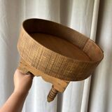 Small wooden coffee table, handcrafted