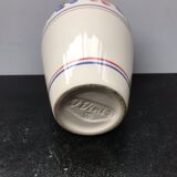 Former Dinis ceramic vase white decor vintage flowers