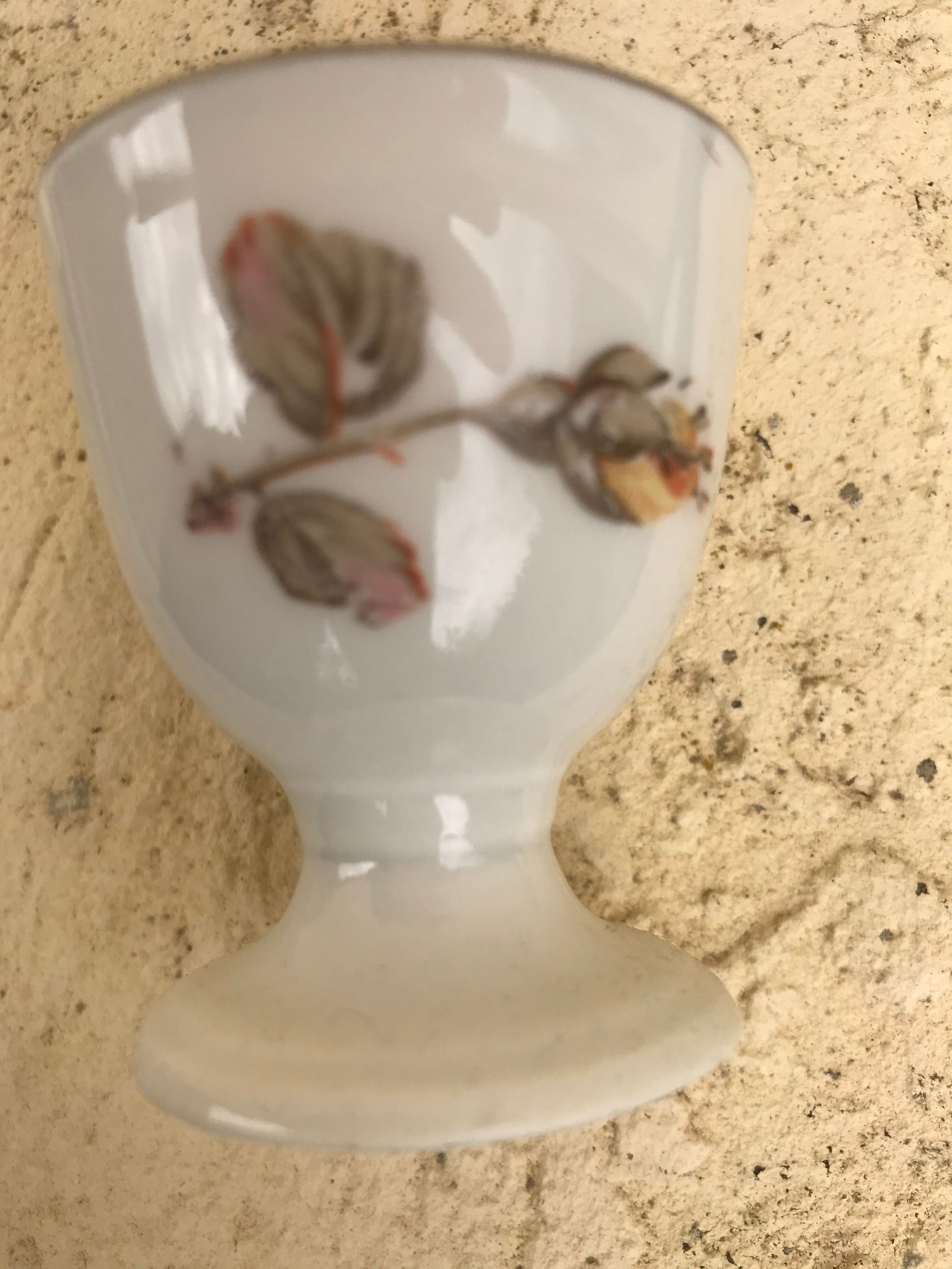 vintage porcelain egg service