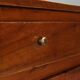 Ancient baroque walnut buffet with 3 drawers, France, 19th century