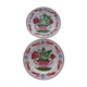 2 vintage plates