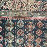 Tapis ancien caucasien chirwan 19eme fait main 105x148 cm