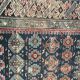 Old caucasian rug shirawan 19th handmade 105x148 cm