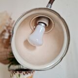 Antique articulated metal workshop lamp