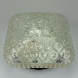 60s 70s lamp luminaire plafoniere flush mount glass space age design