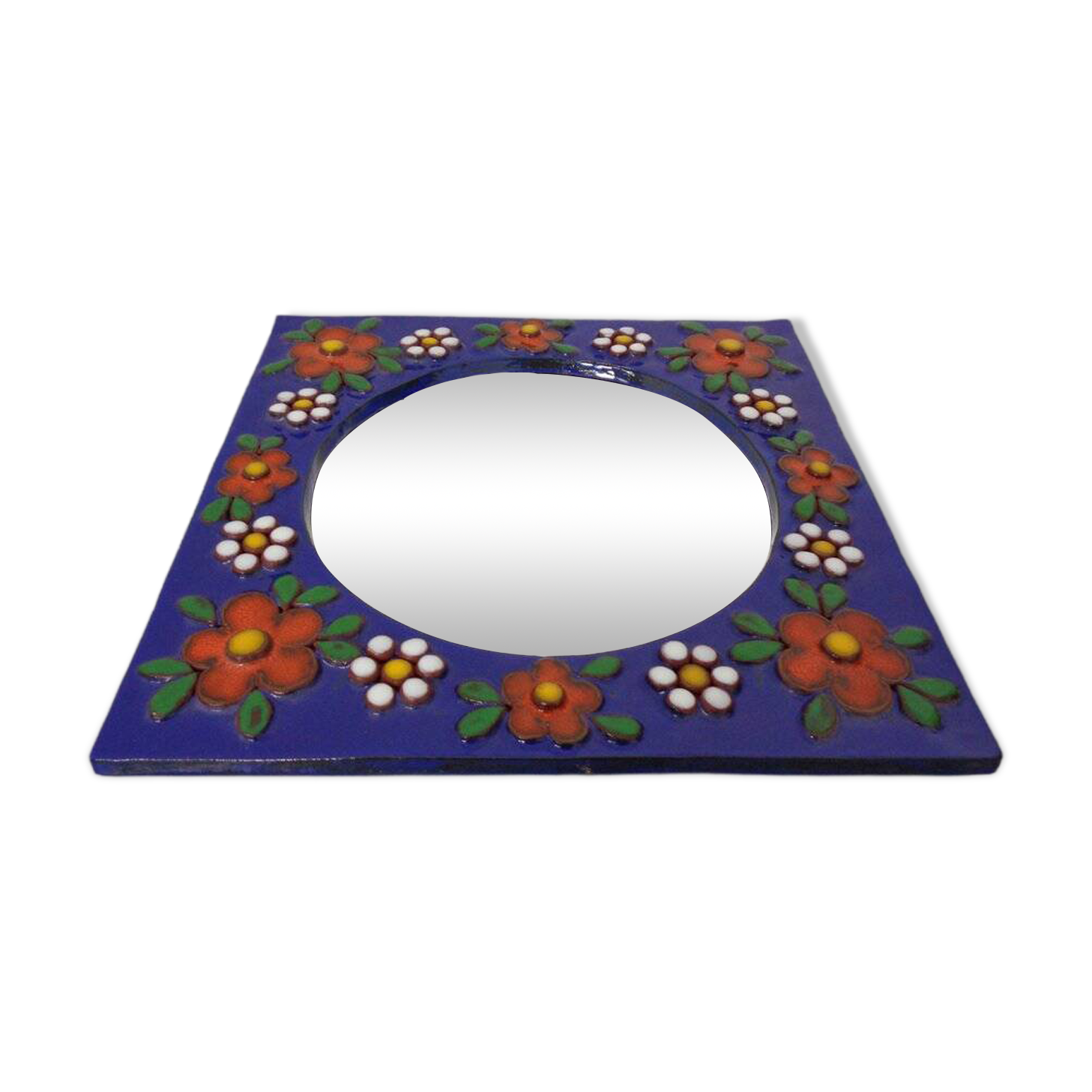 Ceramic Mirror by Katharina Bläser Studio, 1970s