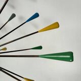 Mid-Century Sputnik Chandelier attributed to Stilnovo, Italy, 1950s