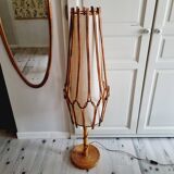 Large Louis Sognot table lamp 1950/60 height 125 cm