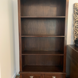 Solid wood library