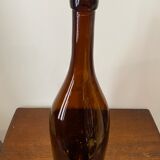 Amber glass decoration vase