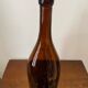 Amber glass decoration vase