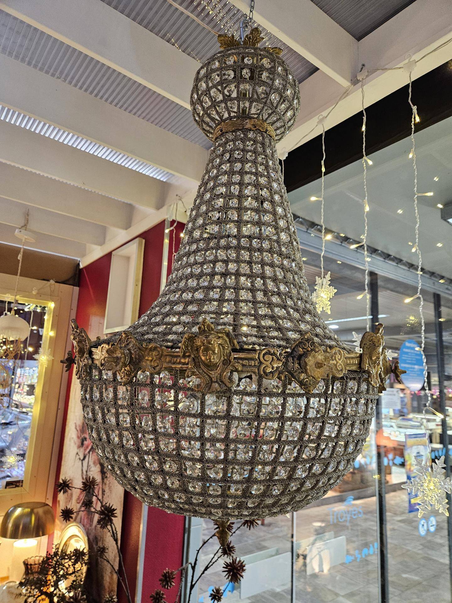 Lustre montgolfière