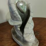 Glazed stoneware sculpture "The Guardians of Hearts"