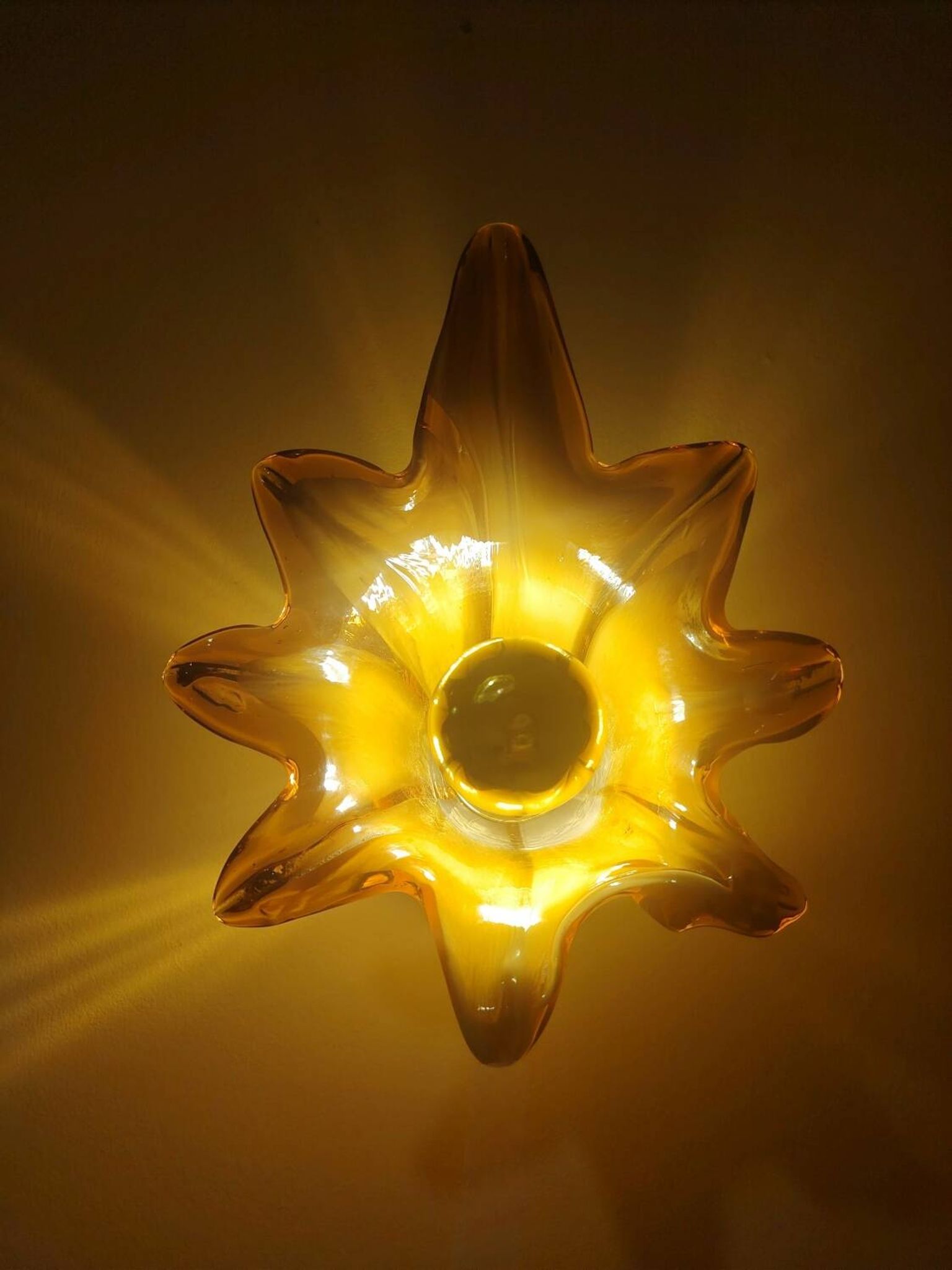 Murano vintage wall light