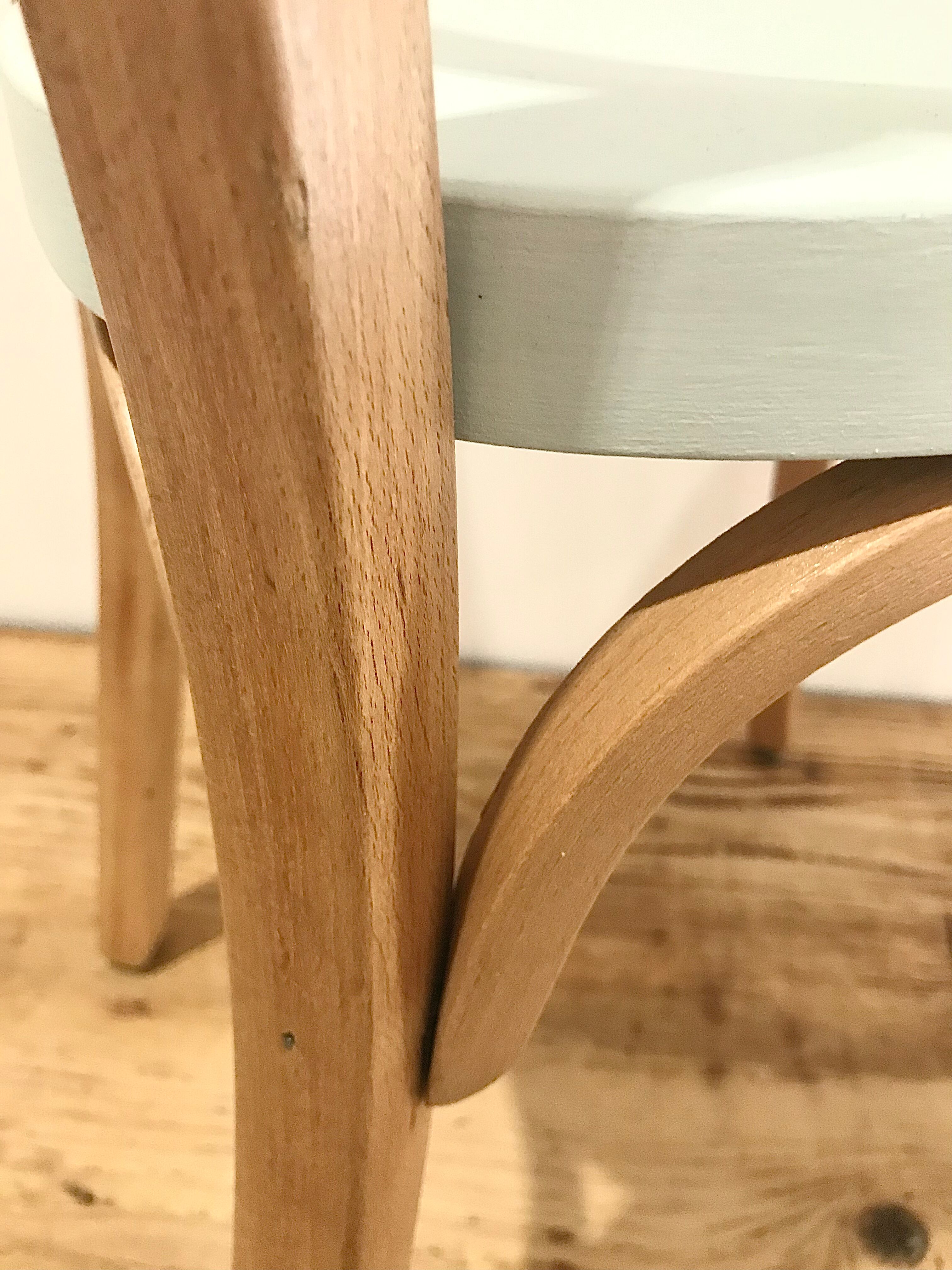 Chaise Baumann vert tendre