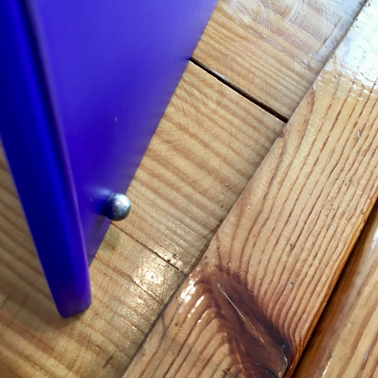 Wall lamps - indigo blue - publisher Domec - 1980s