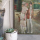 Theatre decoration painted on wood