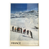 Affiche vintage de montagne