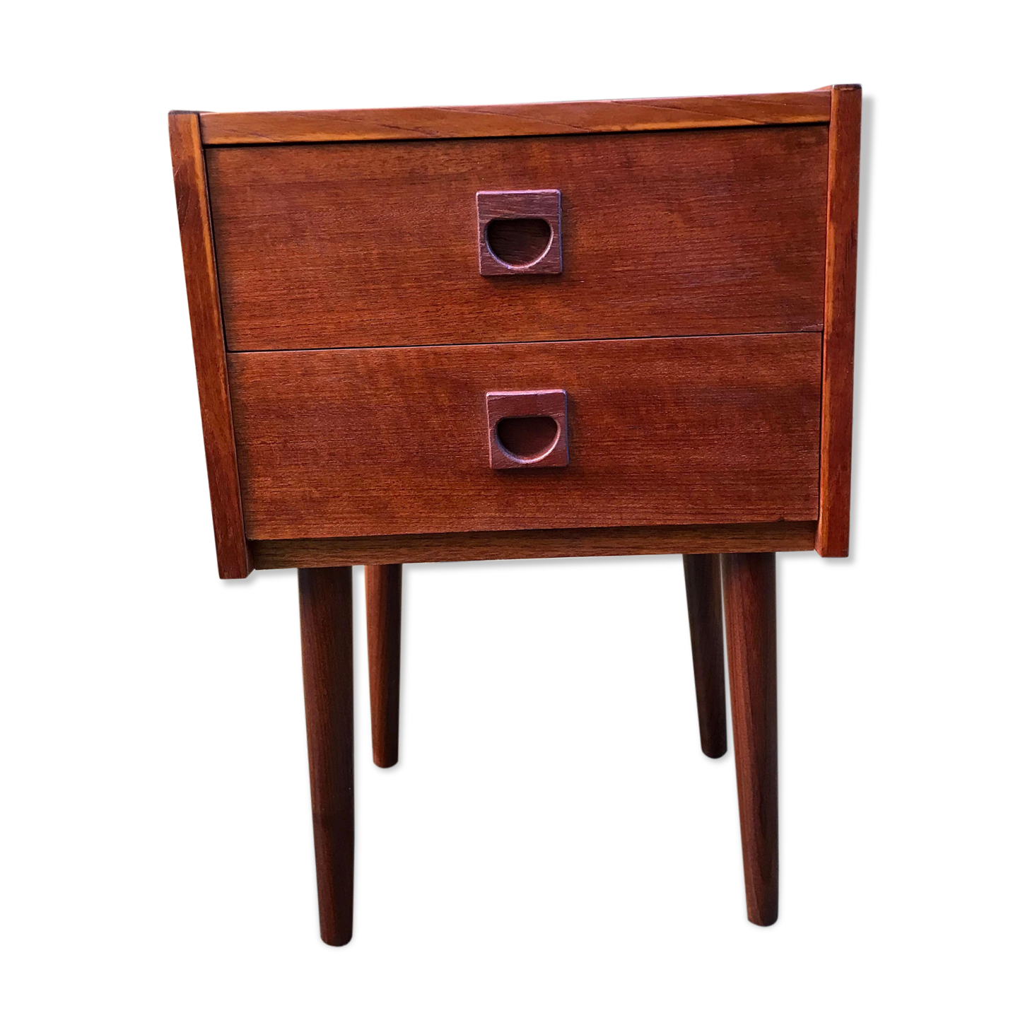 Bedside in 60s Danish teak