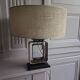 Lampe graphique design vintage 70