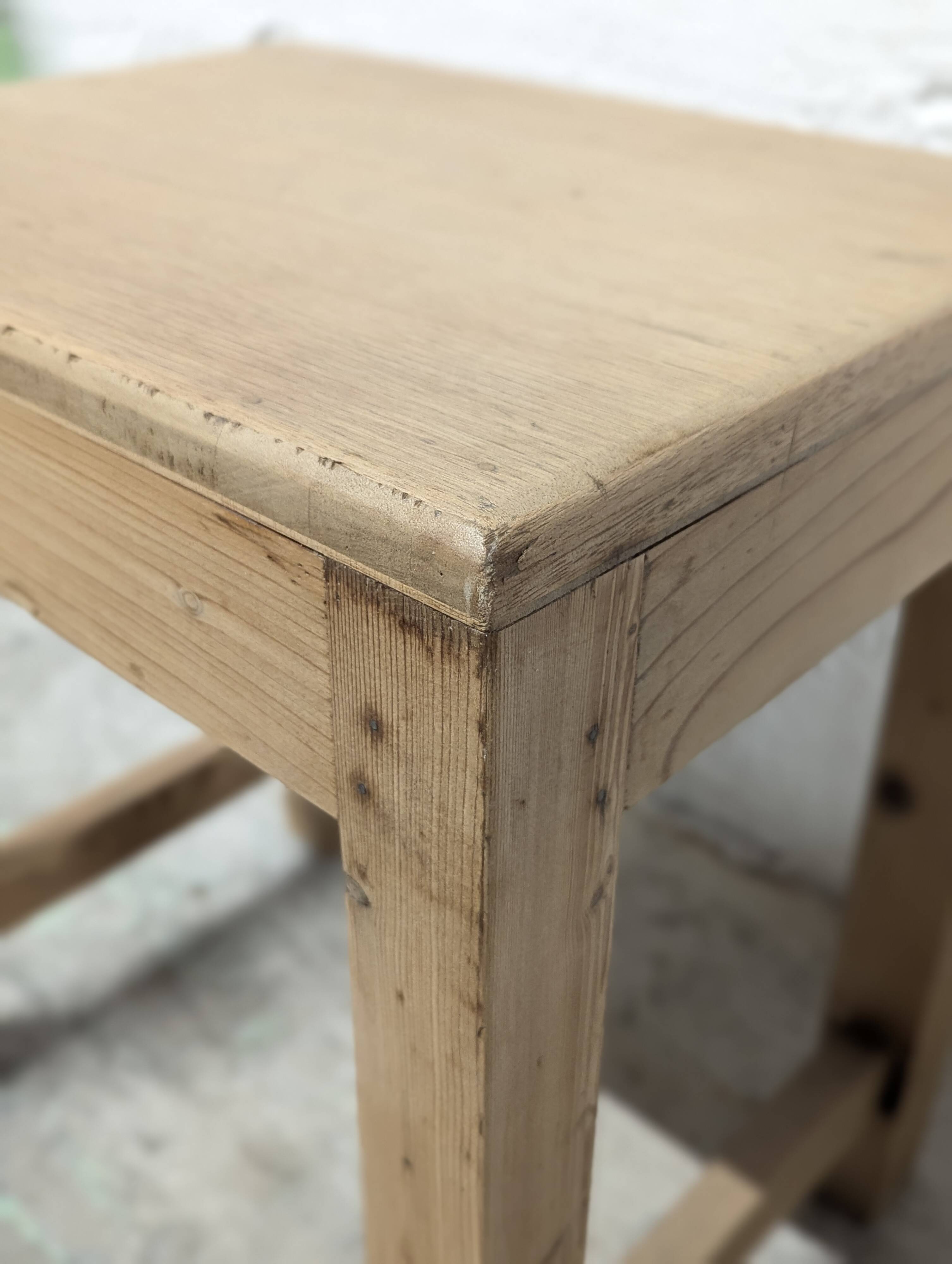 Wooden stool