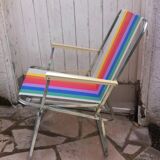 Vintage camping armchair