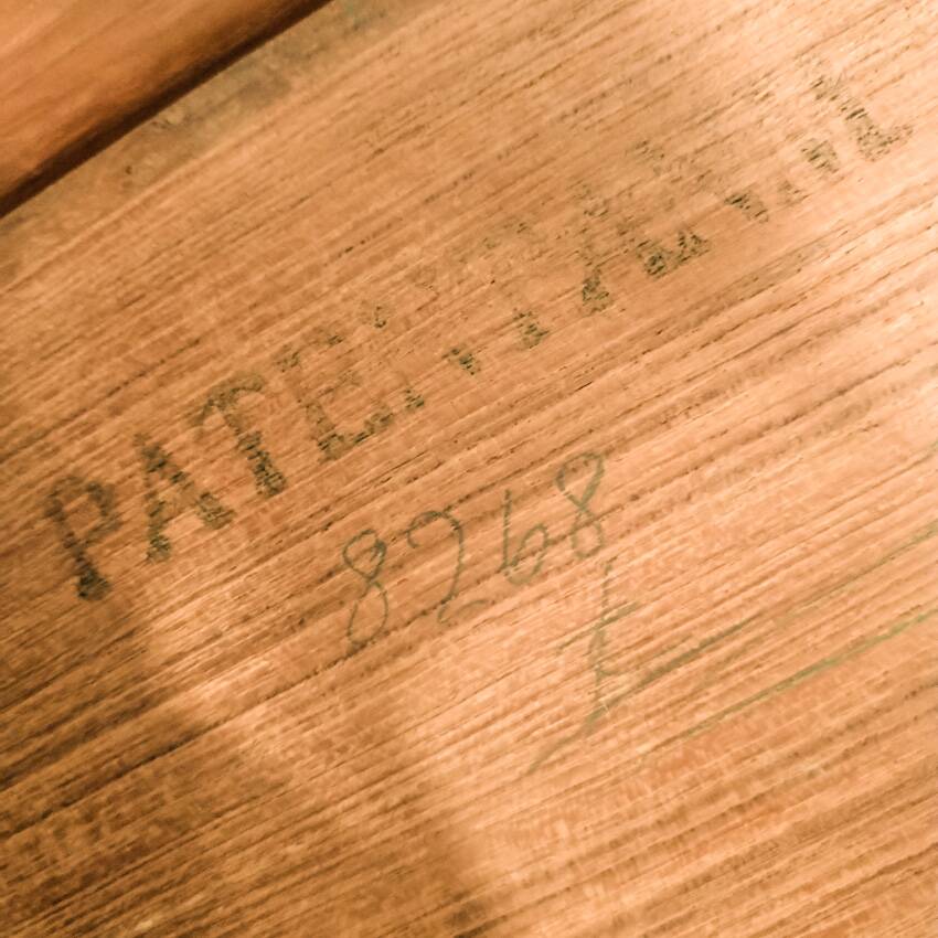 Vintage "Elevator" teak table Designed by Kai Kristiansen for VMMobler. Denmark, 1960s