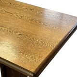 Vintage executive desk - large desk wenge 70s design