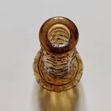 Vintage amber glass bottle
