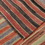 Wool on cotton kilim rug 202x166cm