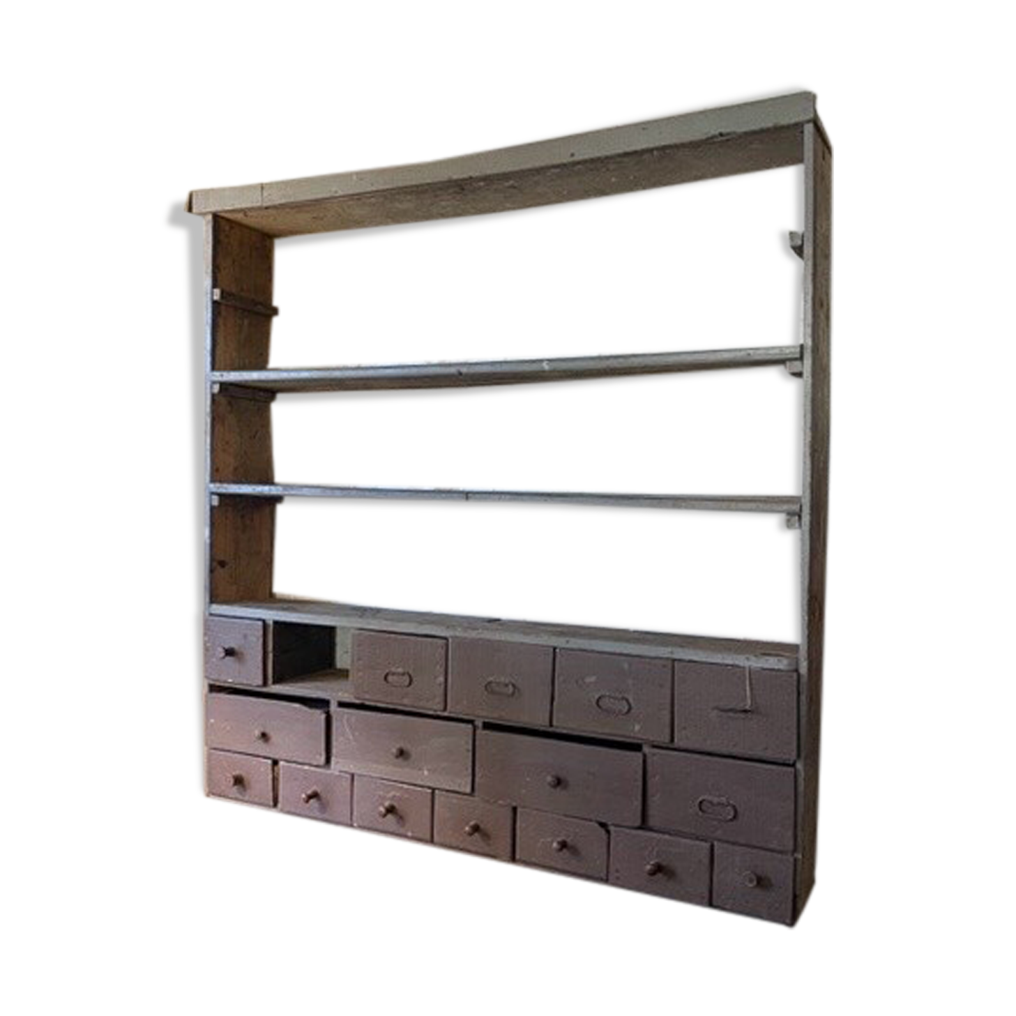 Shelves and drawers