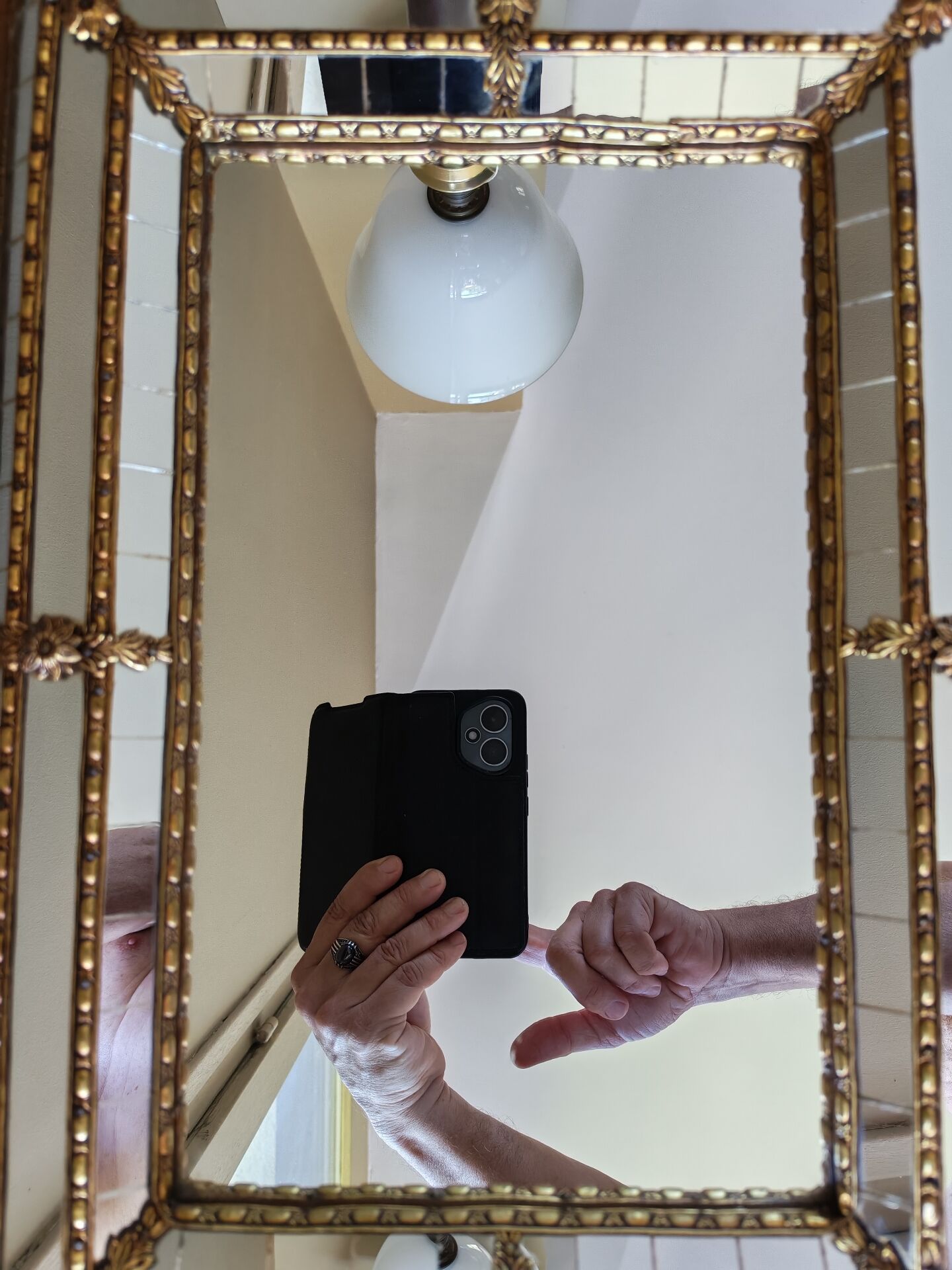 Vintage Venetian mirror