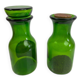Glass spice jars