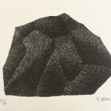 Original lithographs of 1981 "Raoul ubac - silex I Silex", signed