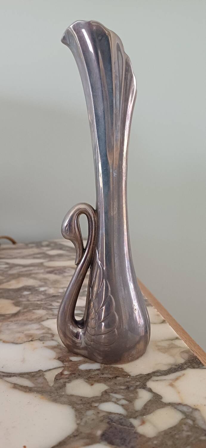 Swan single-flower vase