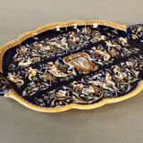 Dish of Gien of chamfered shape