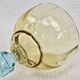 6 anciens verres à vin eau bicolores George Sand