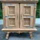 Buffet armoire renaissance espagnole rénovée en chêne 1930
