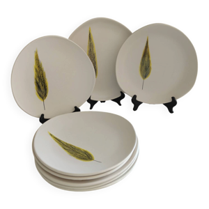 Lot de 6 assiettes et - plats