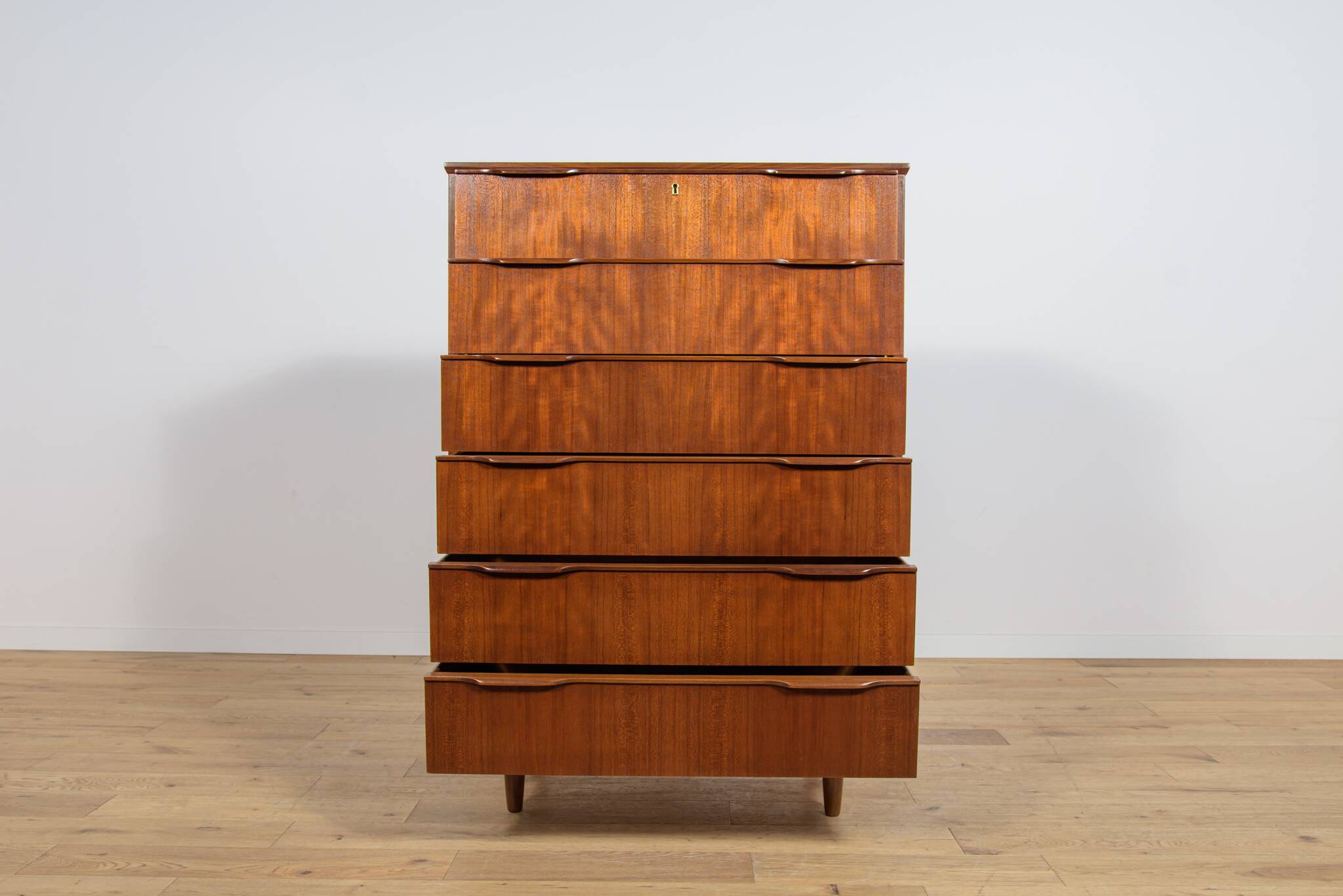 Mid-Century Teak Dresser, Denmark, 1960s