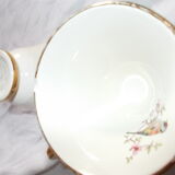 Coffee service or tea in faience Salins France