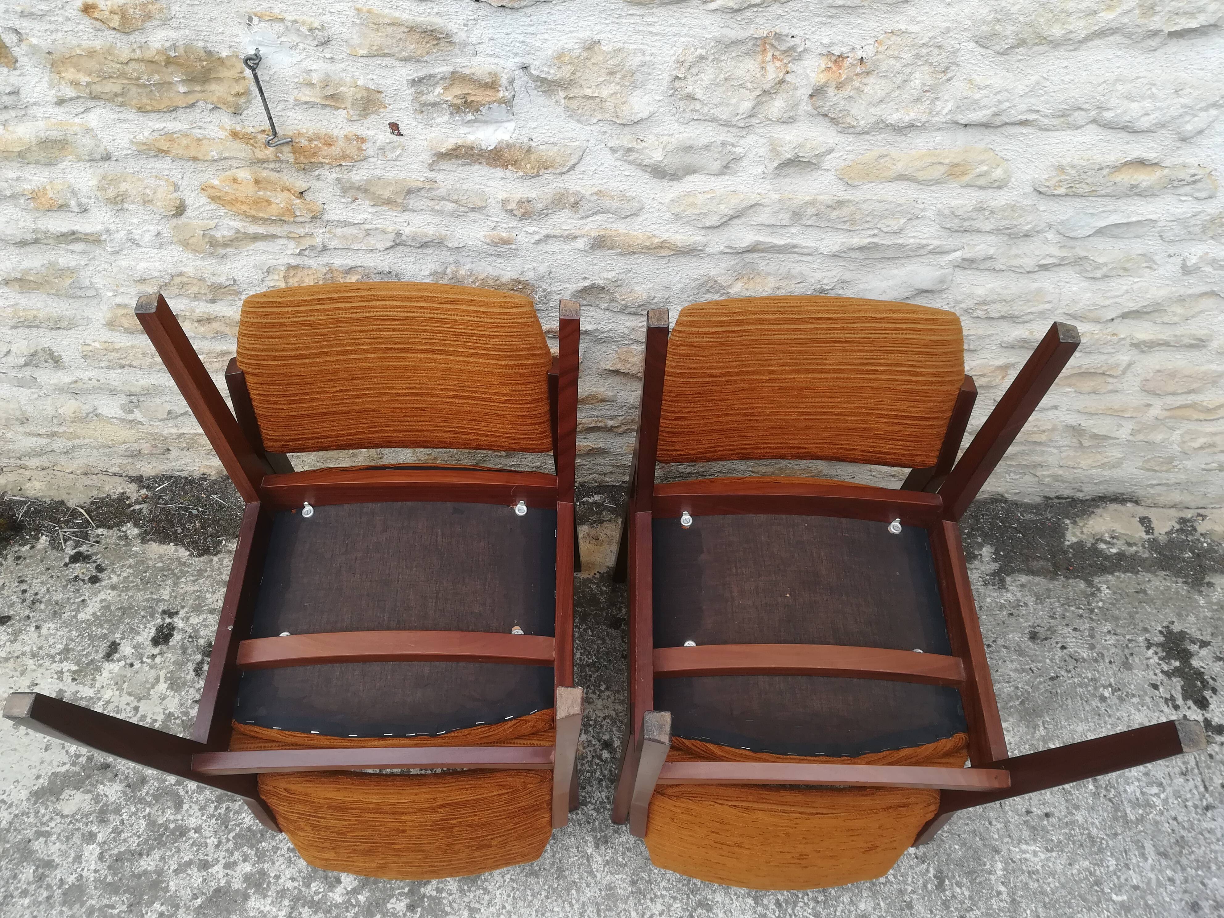 Teak chairs