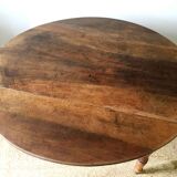Table à volets ancienne en bois massif