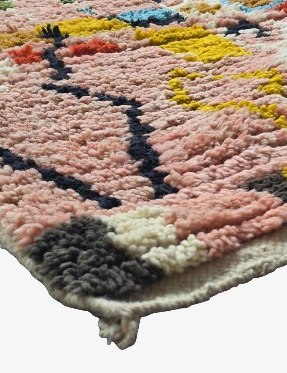 Tapis Coloré contemporain - 272 x 219 cm