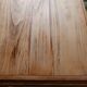 Antique wooden desk with a patinated base