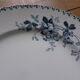 Round service dish in St Amand iron earth and Hamage model Acacia