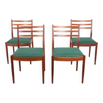 Chaises de salle à manger en teck vintage par Victor Wilkins pour G-Plan, années 1960, ensemble de 4