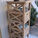 Storage cabinet in solid wood