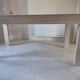 Contemporary minimalist dining table