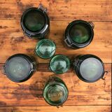 Lot 7 jars of old canning